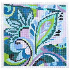 Blueberry Point Canvas 22-210 Pucci Teal