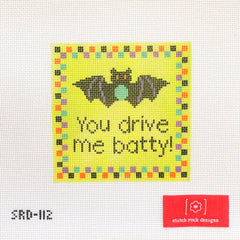 TRUNK SHOW- Stitch Rock Designs #SRD-112 You Drive Me Batty