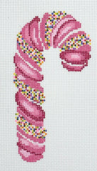 Blueberry Point Canvas 23-244 Sprinkly Candy Cane — Pink