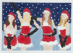 Evergreen Needlepoint #WC-07 Very Merry Mean Girls
