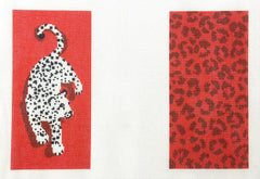 Needlepoint to Go #NTGKB187 Red Leopard EGC