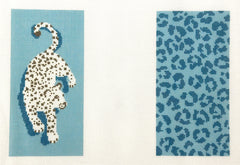Needlepoint to Go #NTGKB184 Blue Leopard EGC