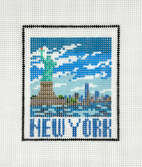 Atlantic Blue Canvas ABC-NY2 Statue of Liberty Polaroid