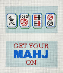 The Painted Stitch PS-513 Mahjong EGC
