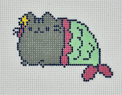 Stitching with Stacey SWS-0022 Mermaid Cat