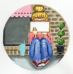 Gayla Elliot GEGS205 City Stitching Girl