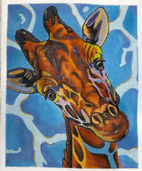 Blue Waters Needlepoint BW427SE Giraffe World