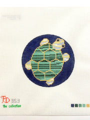 Froopy Designs FD353 Malachite Van Cleef Turtle