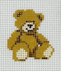 Dogwood Needlepoint AGL-095 Mini Teddy Bear