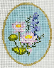 Atlantic Blue Canvas ABC-JUL Birth Flowers: July