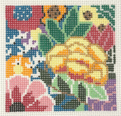 Laura Love Designs LL-IN-6 Floral Square