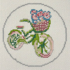 Blue Waters Needlepoint 2065NBL Nantucket Bicycle
