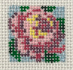 Blue Waters Needlepoint 602 Rose 1