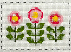 Patricia Sone IN-20 Three Pink Blooms