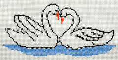 Dogwood Needlepoint AGL-002 Endless Love Swans