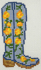 POP! Needle Arts POP-45 Floral Cowboy Boot