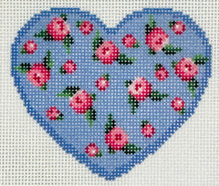 Needlepoint To Go NTG-TS909 Scattered Heart Rose
