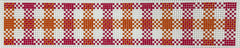 Wipstitch Needleworks WS-371 Pink Pimlico Key Fob