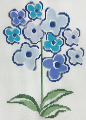 The Painted Stitch DLB-03 Hydrangeas