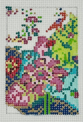 The Gingham Stitchery KW125 Tobacco Leaf Insert