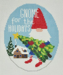 Needlepoint to Go NTG060 Gnome For The Holidays