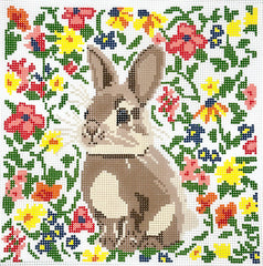 Stitching with Stacey SWS2006 Floral Bunny