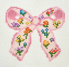 POP! Needle Arts POP-113 Pink Floral Bow