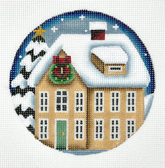 Rebecca Wood 1081C Golden House Ornament