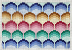 Doolittle Stitchery #P116 Lollipop Clutch