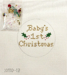 Kate Dickerson #XMD-12 "Baby's 1st Christmas" Ornament