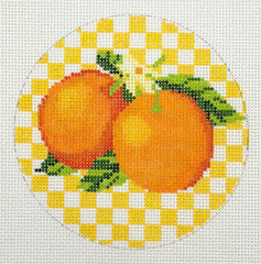 Blueberry Point Canvas 22-251 Oranges