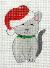 Patricia Sone #108-M Christmas Kitty