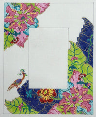 The Gingham Stitchery #KW02 Tobacco Leaf Frame