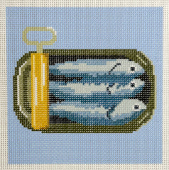 Tilli Tomas MM-T004C Sardines Blue Background