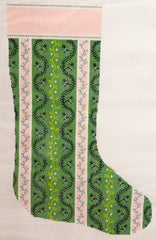 Dogwood Needlepoint AGL-098 Victorian Garden Stocking