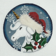 Rebecca Wood #1075A Christmas Unicorn