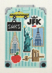 Kirk and Bradley NTG KB191 NY Suitcase