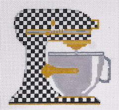 NDLPT Designs #KIM1 Mixer - Black & White Check