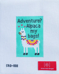 TRUNK SHOW- Stitch Rock Designs #SRD-108 Adventure? Alpaca My Bags!