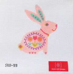 TRUNK SHOW- Stitch Rock Designs #SRD-99 Scandi Bunny