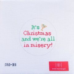 TRUNK SHOW- Stitch Rock Designs #SRD-33 It's Christmas and We're All in Misery