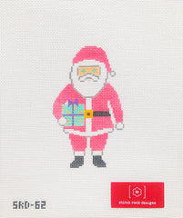 TRUNK SHOW- Stitch Rock Designs #SRD-62 Santa with Present