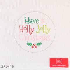 TRUNK SHOW- Stitch Rock Designs #SRD-76 Have a Holly Jolly Christmas