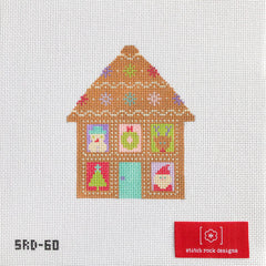 TRUNK SHOW- Stitch Rock Designs #SRD-60 Gingerbread House