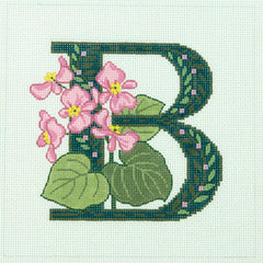 Lee's Needle Arts  #AO132  "B"- Begonia