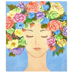 A Stitch In Time ASIT078 Floral Face