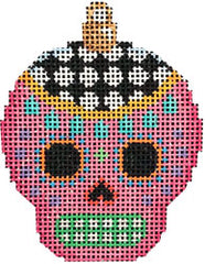 Associated Talents #EE-1456 Sugar Skull Ornament/Pink