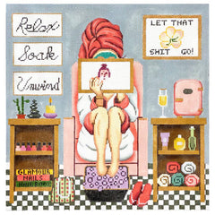 Gayla Elliott GEP337 Stitching Girl Spa