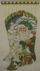 Melissa Shirley 1351 Large Toyland Santa Stocking