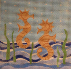 Needlepoint of Back Bay # BB7